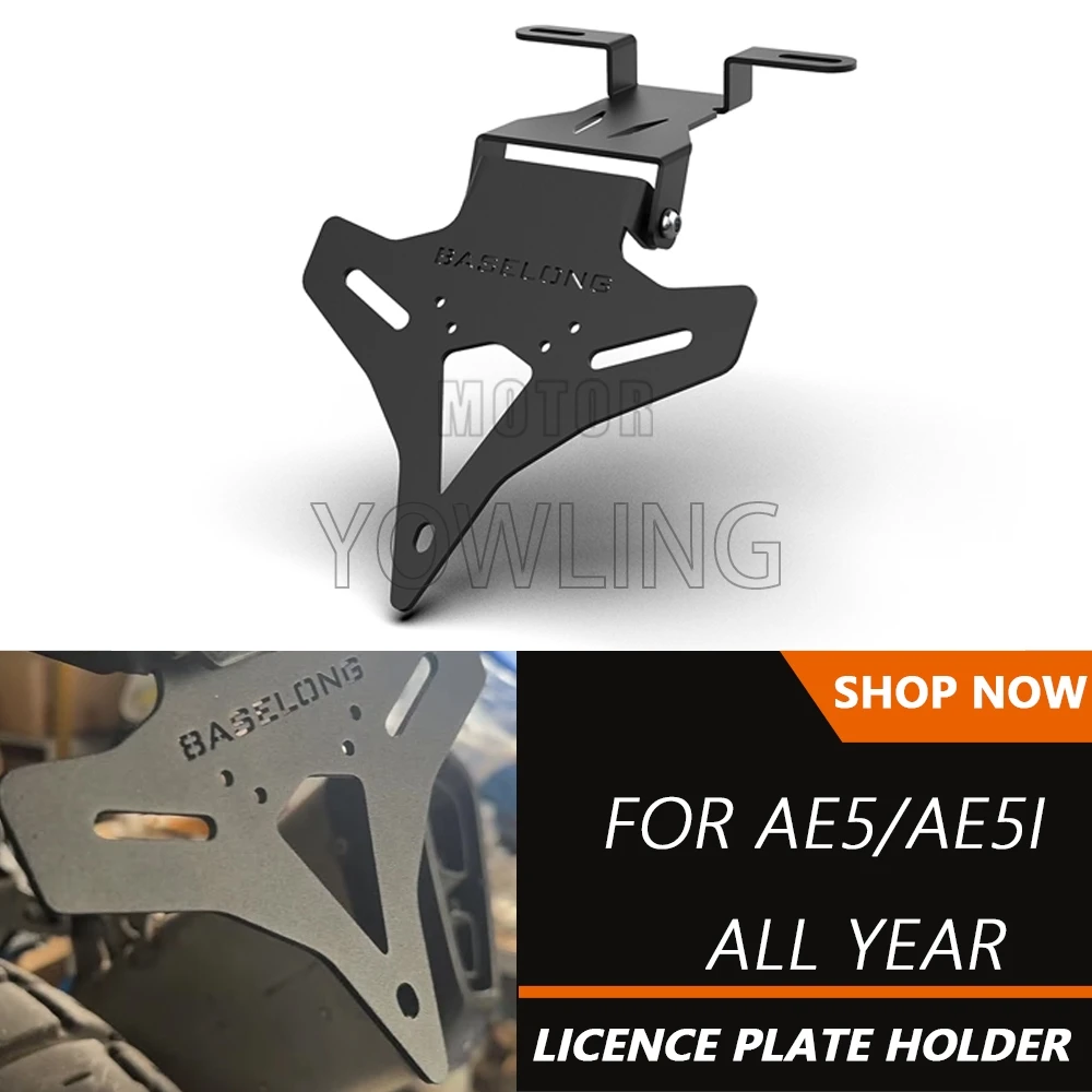 FOR ZEEHO AE5/AE5I All Year AE5i Motorcycle Accessories License Plate Bracket Tail Tidy Fender Eliminator Number Holder Support
FOR ZEEHO AE5/AE5I All Year AE5i Motorcycle Accessories License Plate Bracket Tail Tidy Fender Eliminator Number Holder Support