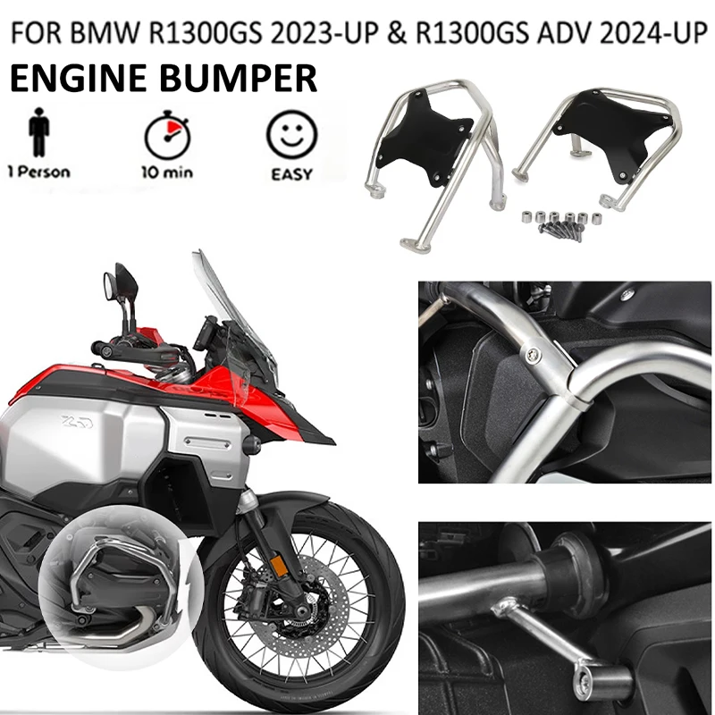 For BMW R 1300 GS R1300GS ADV Adventure R1300GSA Motorcycle Engine Crash Bar Engine Protection Bars Bumper Cylinder Head Guards
For BMW R 1300 GS R1300GS ADV Adventure R1300GSA Motorcycle Engine Crash Bar Engine Protection Bars Bumper Cylinder Head Guards
