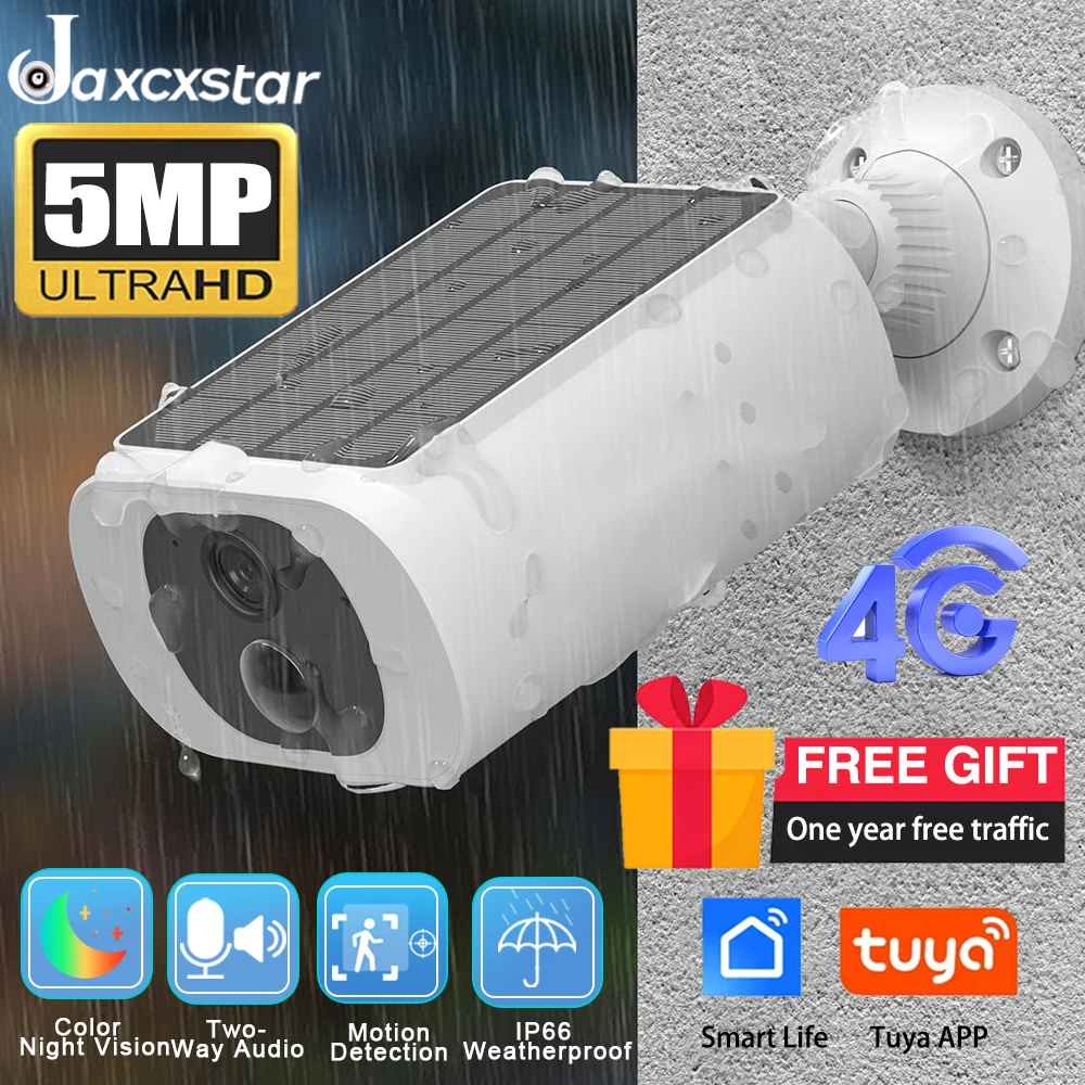 Tuya 4G SIM Card Lifetime Solar Camera Battery Powered Outdoor 5MP 2K PIR Humanoid Detection Security Bullet Cameras
Tuya 4G SIM Card Lifetime Solar Camera Battery Powered Outdoor 5MP 2K PIR Humanoid Detection Security Bullet Cameras