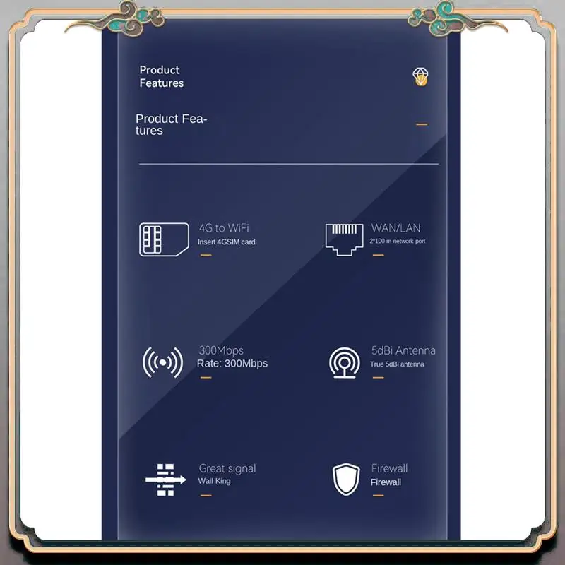 Прочный новый домашний Wi-Fi-маршрутизатор 4G с широким покрытием 300M 2XRJ45 Cat4 4G LTE SIM-карта беспроводной маршрутизатор с внешней антенной
Прочный новый домашний Wi-Fi-маршрутизатор 4G с широким покрытием 300M 2XRJ45 Cat4 4G LTE SIM-карта беспроводной маршрутизатор с внешней антенной