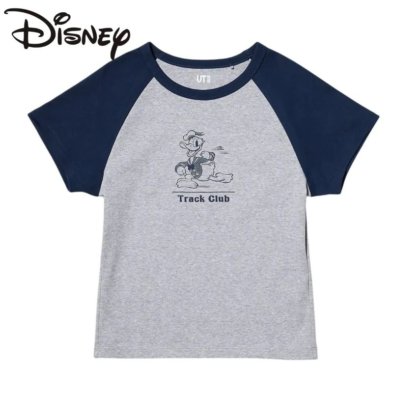 The New Disney Short Sleeve Top Is Beautifully Printed with A Cartoon Mickey Mouse T-Shirt That Is Cool and Breathable
The New Disney Short Sleeve Top Is Beautifully Printed with A Cartoon Mickey Mouse T-Shirt That Is Cool and Breathable