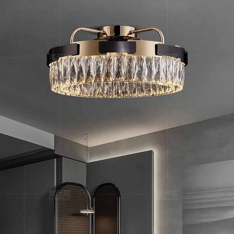 New Postmodern Simple and Luxury Crystal Ceiling Light Luxury Hotel Villa Bedroom Restaurant Room Light
New Postmodern Simple and Luxury Crystal Ceiling Light Luxury Hotel Villa Bedroom Restaurant Room Light