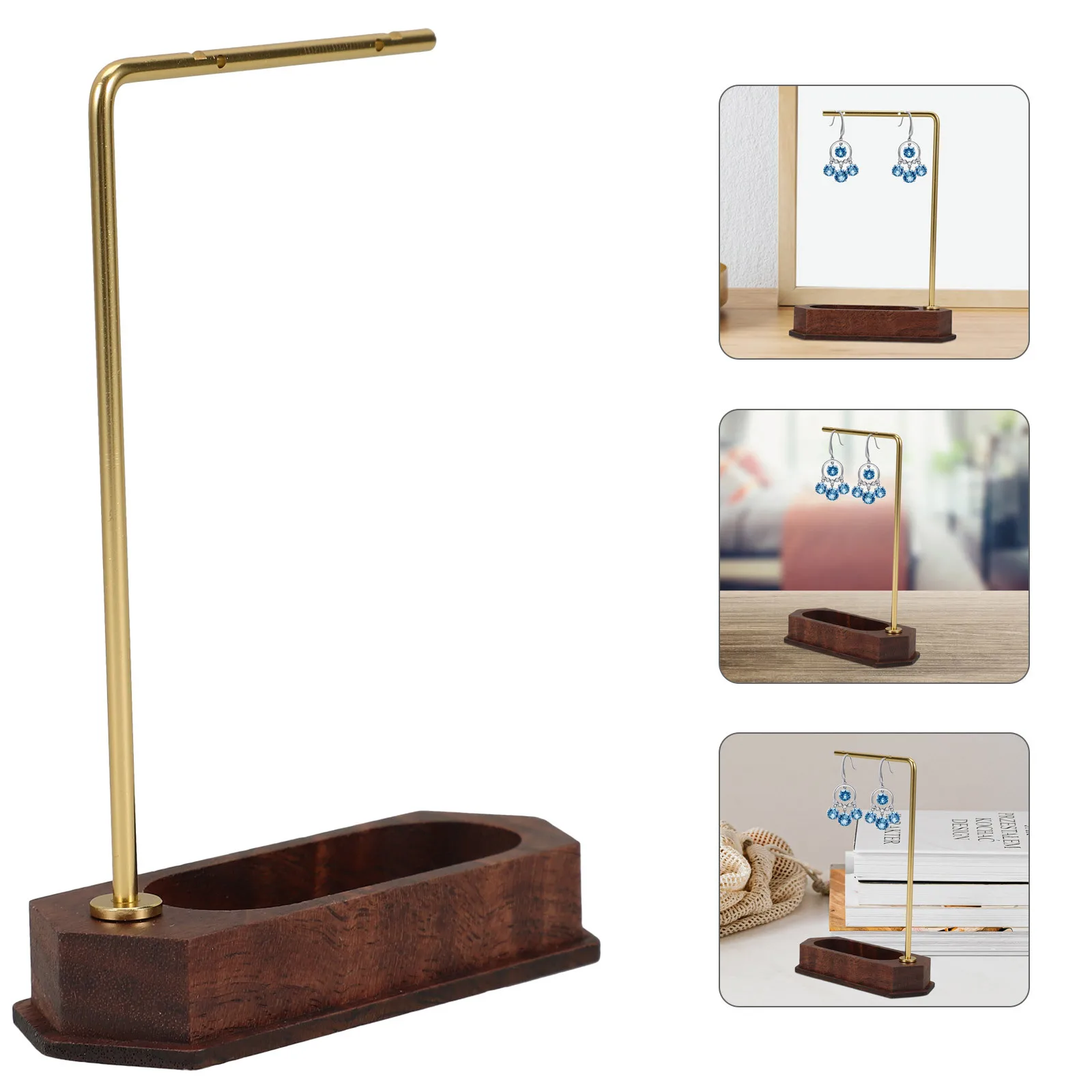 Jewelry Display Stand Earring Organizer Necklace Holder Simple Design Modern Stylish Retail Store Home Vanity Counter Gift
Jewelry Display Stand Earring Organizer Necklace Holder Simple Design Modern Stylish Retail Store Home Vanity Counter Gift