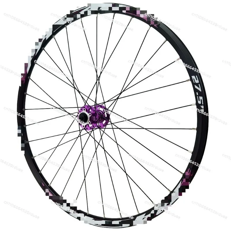Mountain bike six-claw wheel set 24-29 inch aluminum peeling, quick-release barrel shaft purple
Mountain bike six-claw wheel set 24-29 inch aluminum peeling, quick-release barrel shaft purple