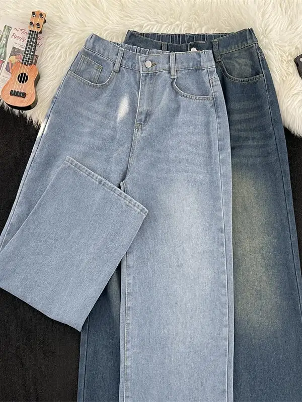 Мужские свободные джинсы с широкими штанинами, весенне-осенние, в американском винтажном стиле, повседневные, прямого кроя, модные, свободного силуэта
Мужские свободные джинсы с широкими штанинами, весенне-осенние, в американском винтажном стиле, повседневные, прямого кроя, модные, свободного силуэта