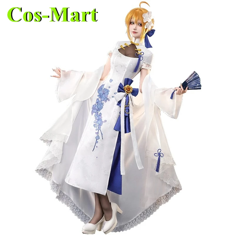 Cos-Mart Game Fate Stay Night Saber Cosplay Costume FGO Altria Pendragon Combat Dress Uniform Role Play Clothing Women
Cos-Mart Game Fate Stay Night Saber Cosplay Costume FGO Altria Pendragon Combat Dress Uniform Role Play Clothing Women