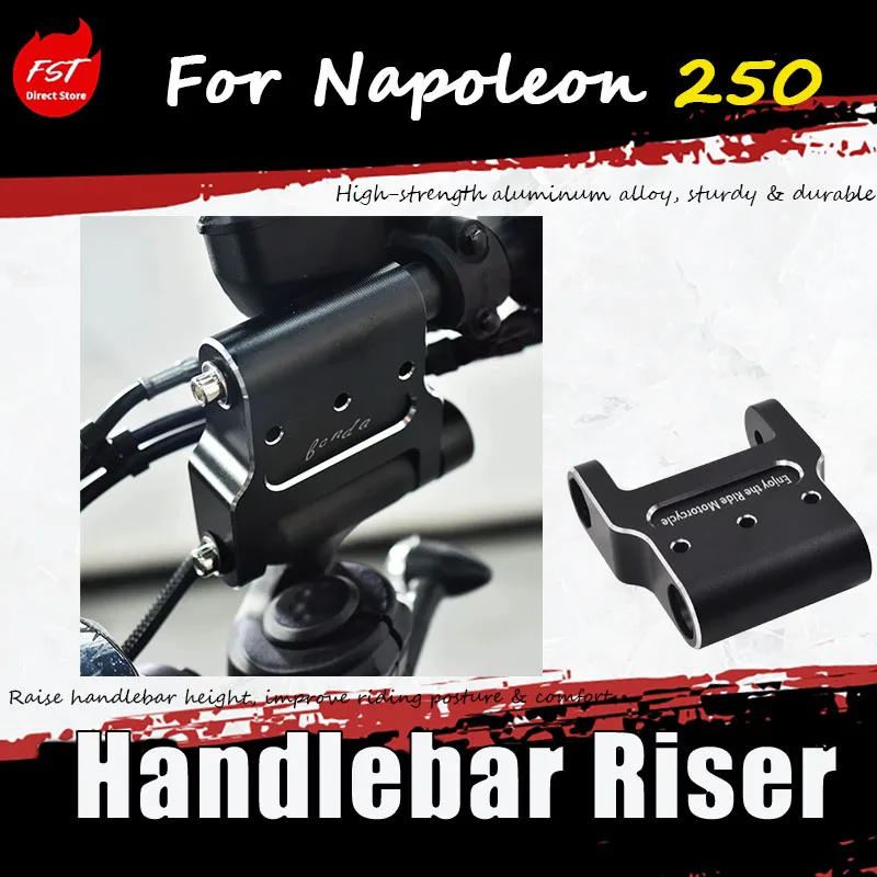 For Benda Napoleon 250 modified accessory handlebar height adjustment is applicable to retro-leaning handlebars
For Benda Napoleon 250 modified accessory handlebar height adjustment is applicable to retro-leaning handlebars