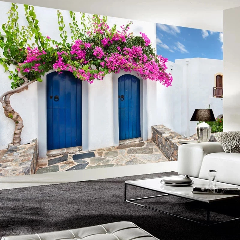 Customized Mediterranean Style Photo Wallpaper 3D Greece Building Painting Restaurant Cafe Bedroom Living room Backdrop Mural
Customized Mediterranean Style Photo Wallpaper 3D Greece Building Painting Restaurant Cafe Bedroom Living room Backdrop Mural