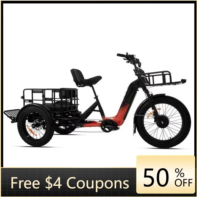 Rs Factory production 2500W dual motor electric tricycle 132ah torque sensor electric tricycle, dual battery adult electric tric
Rs Factory production 2500W dual motor electric tricycle 132ah torque sensor electric tricycle, dual battery adult electric tric