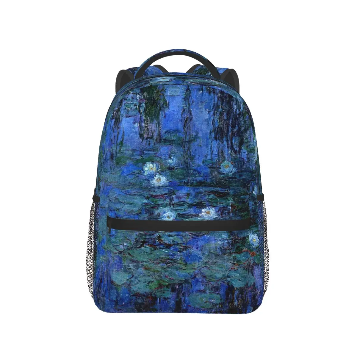 Impressionist Water Lily Dark Blue Backpack Hot Sale Daypack Large Capacity Boys Girls BookBag School Bag Shoulder Bags
Impressionist Water Lily Dark Blue Backpack Hot Sale Daypack Large Capacity Boys Girls BookBag School Bag Shoulder Bags