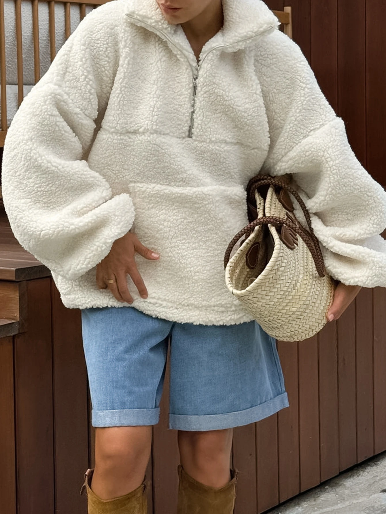 Women's Coats Winter Fashion Comfortable Casual 2025 Plain Zipper Korean High Neck Long Sleeve Street Daily Jackets
Women's Coats Winter Fashion Comfortable Casual 2025 Plain Zipper Korean High Neck Long Sleeve Street Daily Jackets