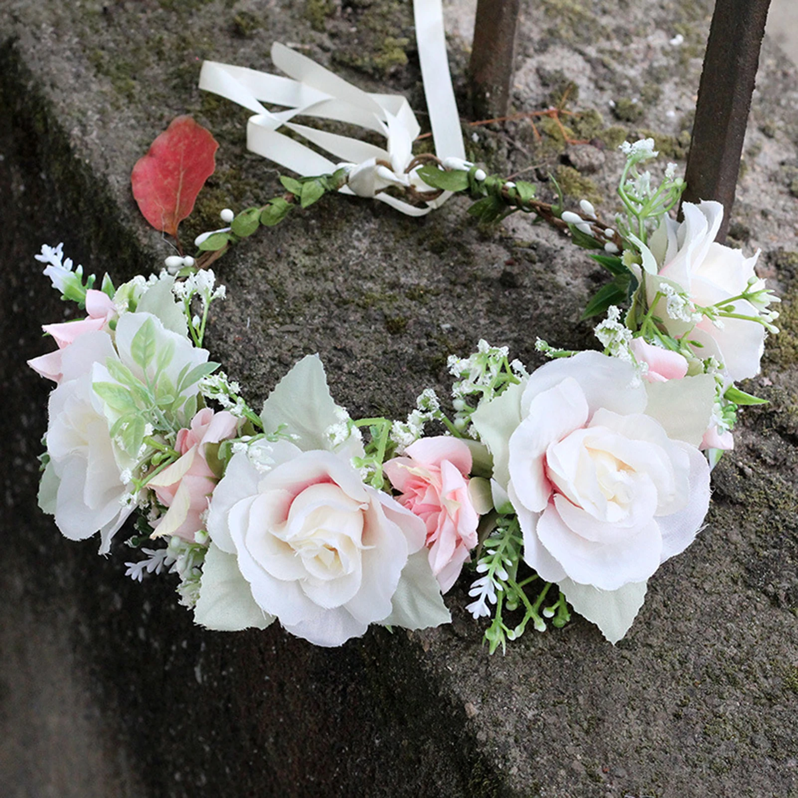 Rose Wreath Wedding Hairband Bohemian Garland Tiaras Crowns Hair Accessories For Women Hair Clips Ornaments Headpiece Headband
Rose Wreath Wedding Hairband Bohemian Garland Tiaras Crowns Hair Accessories For Women Hair Clips Ornaments Headpiece Headband