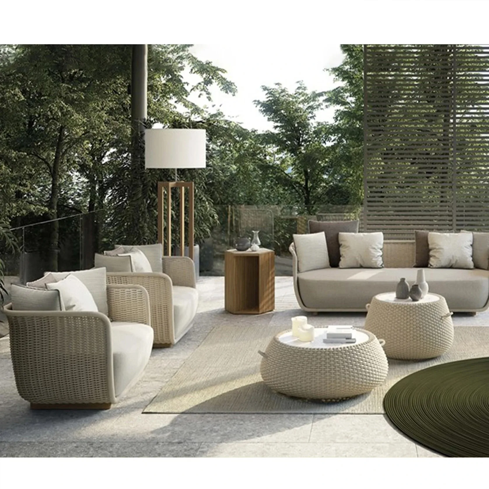 One Stop Professional Collocation Patio Outdoor Balcony Furniture Set Rattan Sofa Leisure Lounge Chair Garden Sets
One Stop Professional Collocation Patio Outdoor Balcony Furniture Set Rattan Sofa Leisure Lounge Chair Garden Sets
