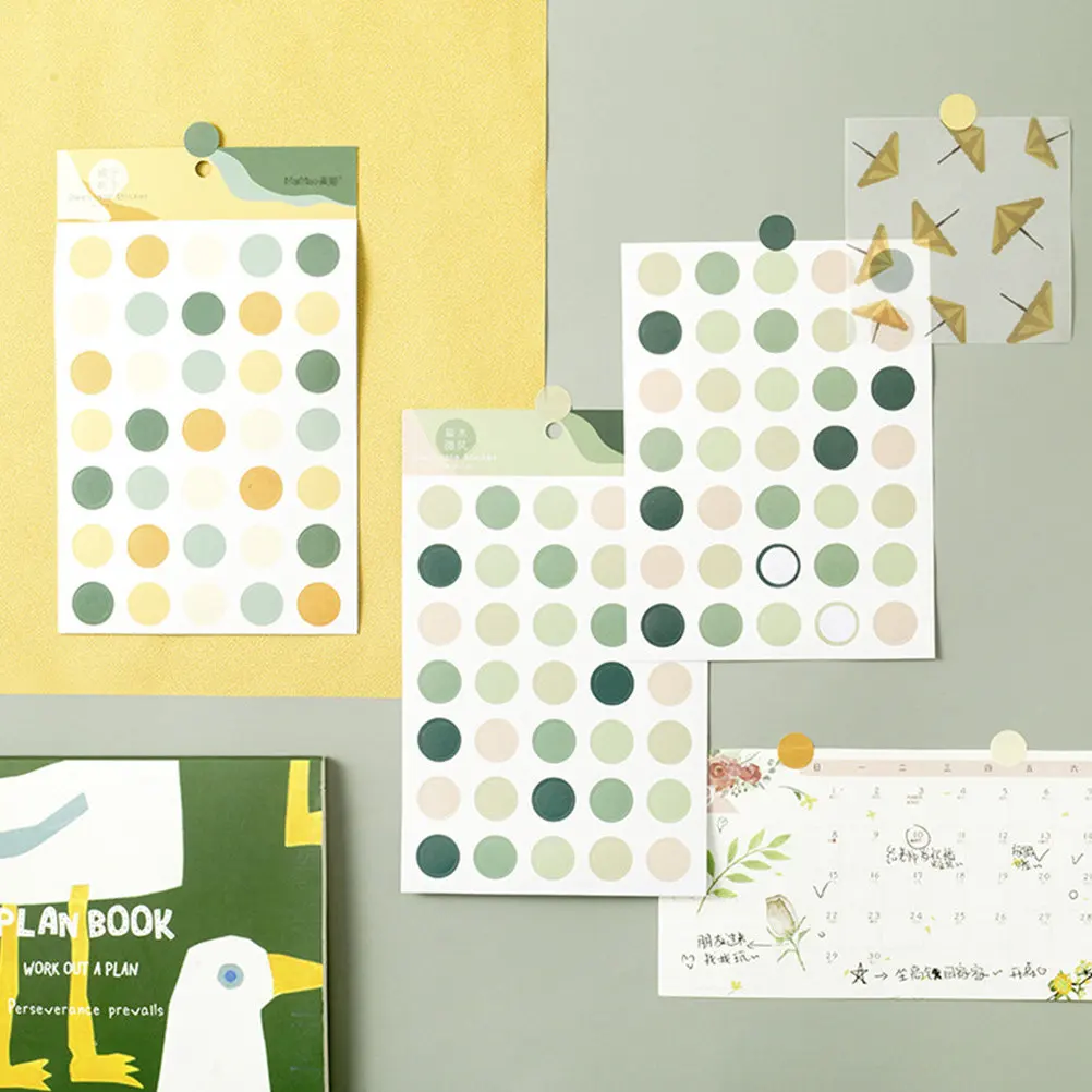 20 Sheets Translucent Color Coding Dot Stickers for Notebooks Planners to Do Lists Calendars DIY Journaling Scrapbooking
20 Sheets Translucent Color Coding Dot Stickers for Notebooks Planners to Do Lists Calendars DIY Journaling Scrapbooking