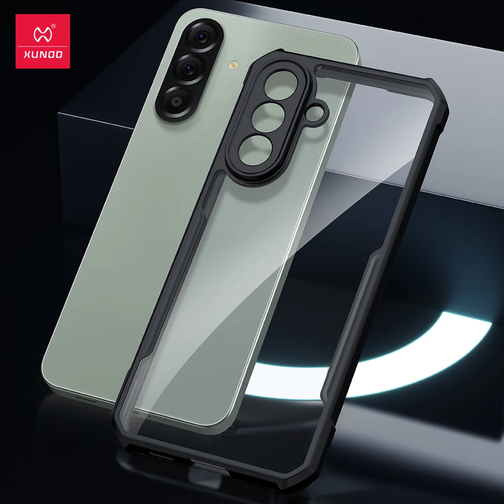 XUNDD Case For Samsung Galaxy A57 5G Black Shockproof Phone TPU Bumper with Anti-Yellowing Clear Back and Camera Protection
XUNDD Case For Samsung Galaxy A57 5G Black Shockproof Phone TPU Bumper with Anti-Yellowing Clear Back and Camera Protection