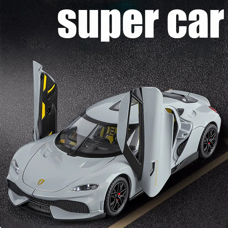 1/24 Gemini gt alloy supercar model model simulation vehicle model sound and light collection children's toy gifts
1/24 Gemini gt alloy supercar model model simulation vehicle model sound and light collection children's toy gifts