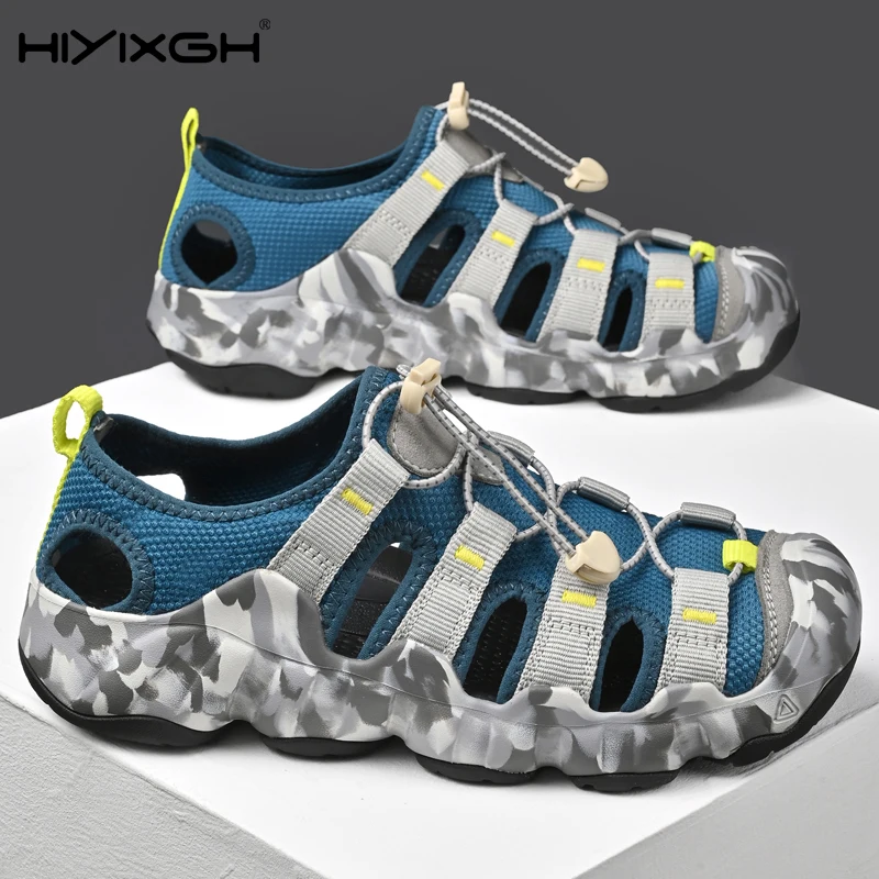 Fashion Quality Outdoor Casual Shoes Walking Male Flats Men's Sandals Summer New Mesh Breathable Casual Shoes Man Beach Sandals
Fashion Quality Outdoor Casual Shoes Walking Male Flats Men's Sandals Summer New Mesh Breathable Casual Shoes Man Beach Sandals