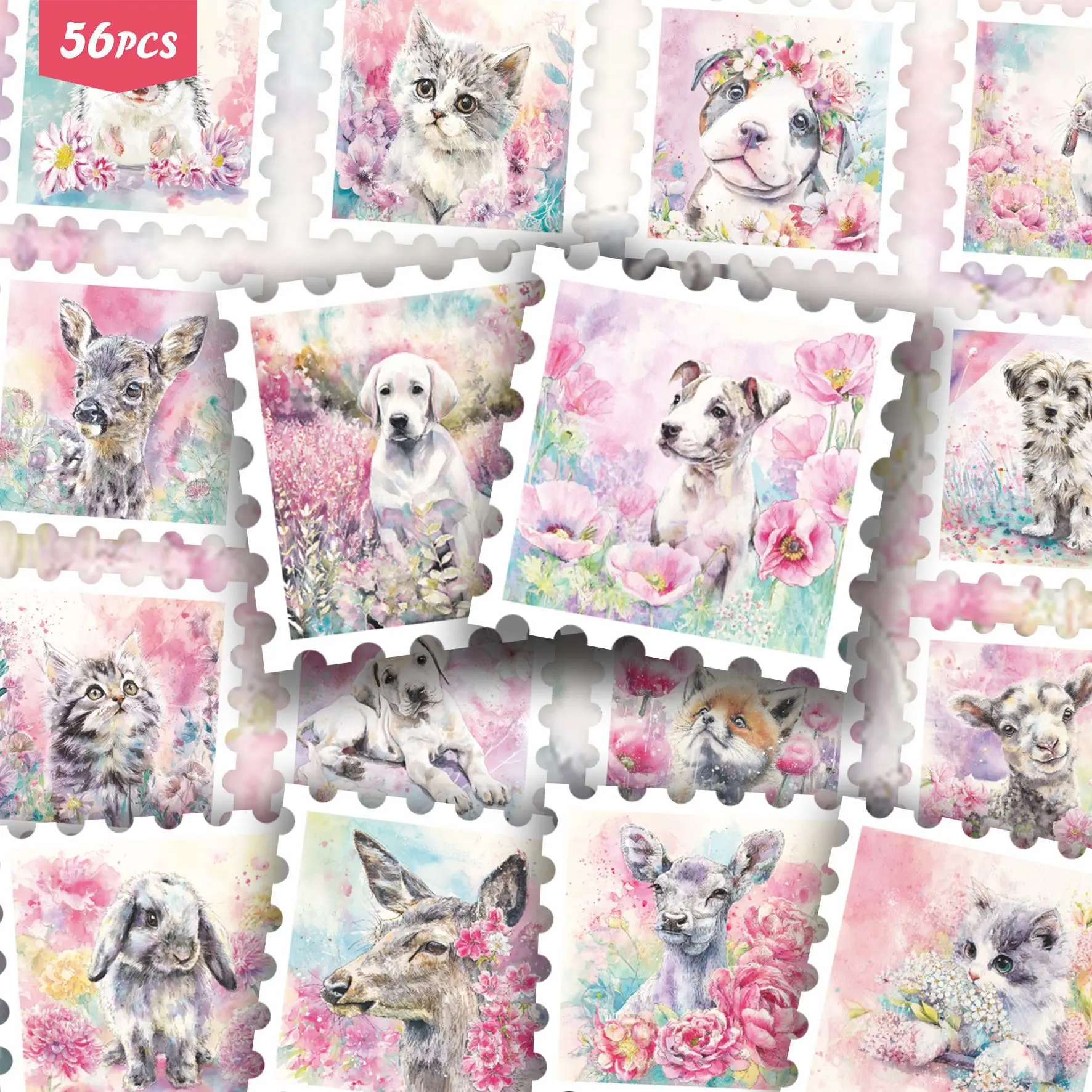 56pcs Ink Wash Floral Pals Graffiti Stickers Waterproof Diy Decals For Phone Laptop Ipad Notebook Water Bottle Luggage Decor
56pcs Ink Wash Floral Pals Graffiti Stickers Waterproof Diy Decals For Phone Laptop Ipad Notebook Water Bottle Luggage Decor