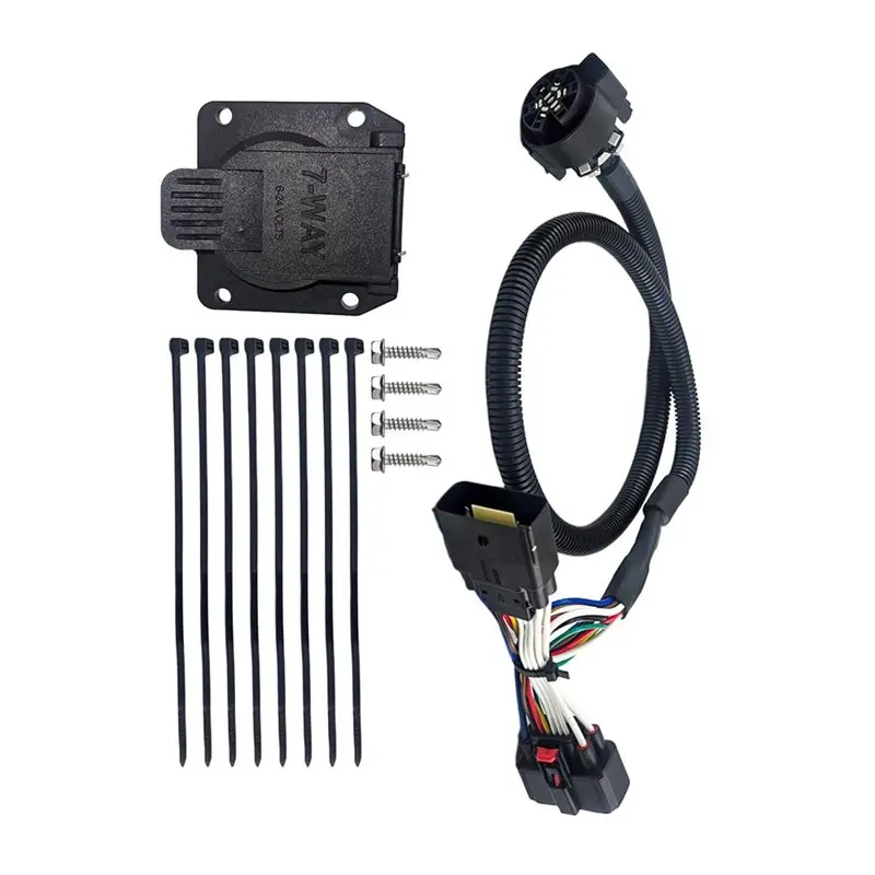 7 Way RV Blade Trailer Wiring 56431 Trailer Wiring Harness For Ranger 2019-2023
7 Way RV Blade Trailer Wiring 56431 Trailer Wiring Harness For Ranger 2019-2023