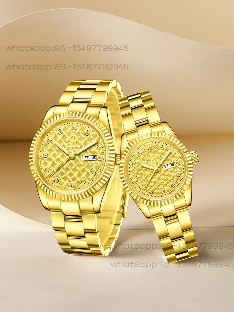 Shanghai Watch 68th Anniversary 24K Gold Watch Golden Years Automatic Mechanical Watch Official Genuine
Shanghai Watch 68th Anniversary 24K Gold Watch Golden Years Automatic Mechanical Watch Official Genuine