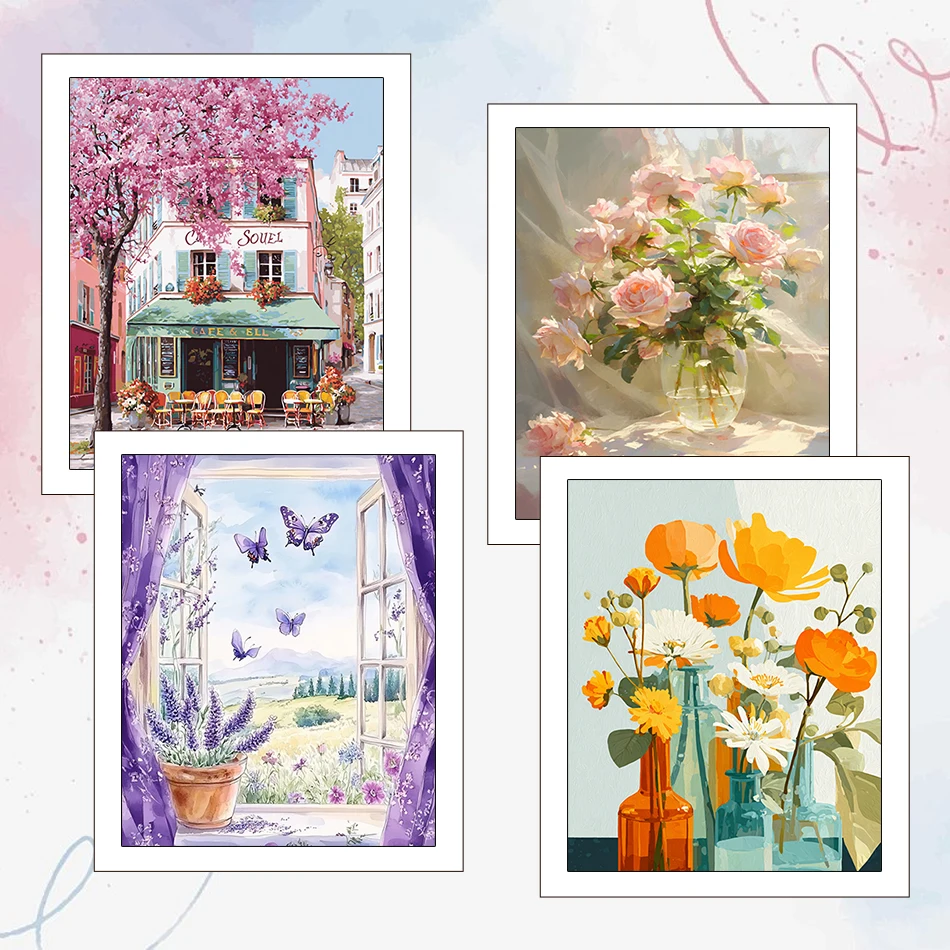 RUOPOTY Painting By Number Adults Drawing flowers 40X50cm Art Supplies Canvas Picture Adult Coloring Acrylic Wall Decororation
RUOPOTY Painting By Number Adults Drawing flowers 40X50cm Art Supplies Canvas Picture Adult Coloring Acrylic Wall Decororation