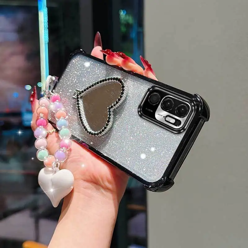 3pcs( Phone Case+Lanyard+Heart Shaped Stand) for Redmi Note 11SE/11 SE (India)/12 4G/12Pro/11 Pro/11Pro+ 5G Phone Case Cover
3pcs( Phone Case+Lanyard+Heart Shaped Stand) for Redmi Note 11SE/11 SE (India)/12 4G/12Pro/11 Pro/11Pro+ 5G Phone Case Cover