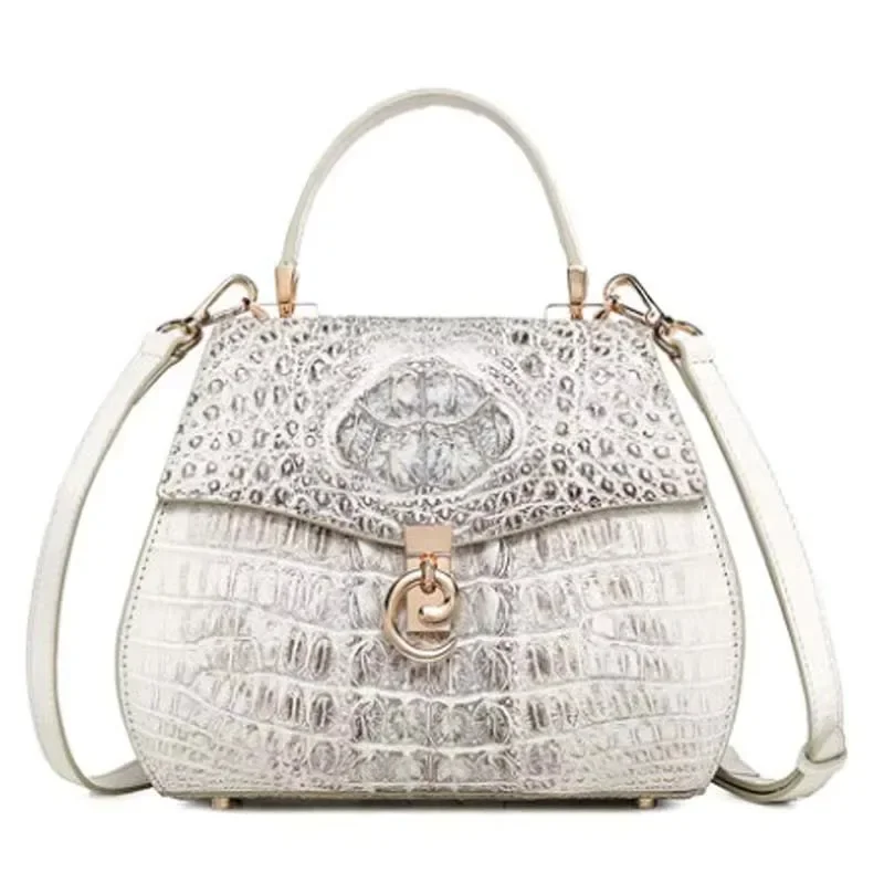 kafandi new himalayan white Female women handbag new crocodile leather women handbags Cross-body bag
kafandi new himalayan white Female women handbag new crocodile leather women handbags Cross-body bag
