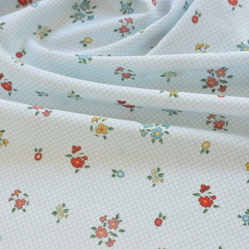 145x50cm Summer Cotton Fabric with Floral Patterns for Dresses Cloth, Shirts, Handmade DIY, Children's Clothing Sewing Cloth
145x50cm Summer Cotton Fabric with Floral Patterns for Dresses Cloth, Shirts, Handmade DIY, Children's Clothing Sewing Cloth