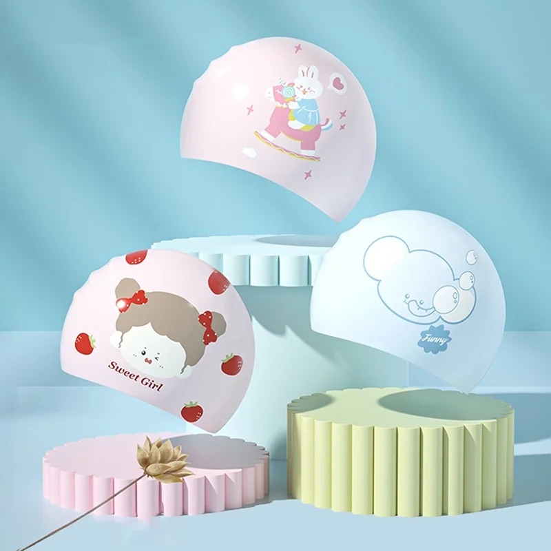 1Pcs New cartoon cute and fashionable children's swimming cap, high elasticity silicone ear protection, waterproof and soft
1Pcs New cartoon cute and fashionable children's swimming cap, high elasticity silicone ear protection, waterproof and soft