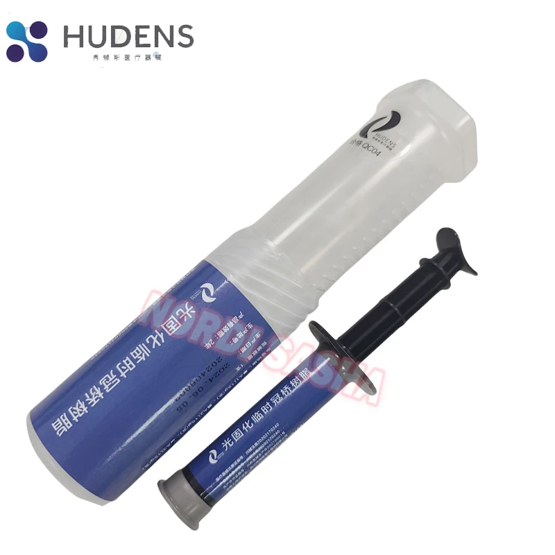 15g HUDENS Dental Light Curing Temporary Crown and Bridge Resin Material Tooth Restoration Inlay Relining Materials A1A2A3 shade
15g HUDENS Dental Light Curing Temporary Crown and Bridge Resin Material Tooth Restoration Inlay Relining Materials A1A2A3 shade
