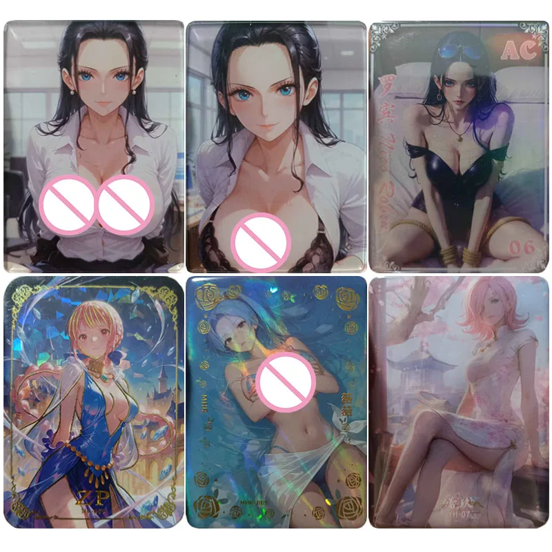 Anime One Piece Nico Robin Nefertari D Vivi Vinsmoke Reiju Rebecca Collectible Cards Christmas Birthday Gifts Children's Toys 
Anime One Piece Nico Robin Nefertari D Vivi Vinsmoke Reiju Rebecca Collectible Cards Christmas Birthday Gifts Children's Toys