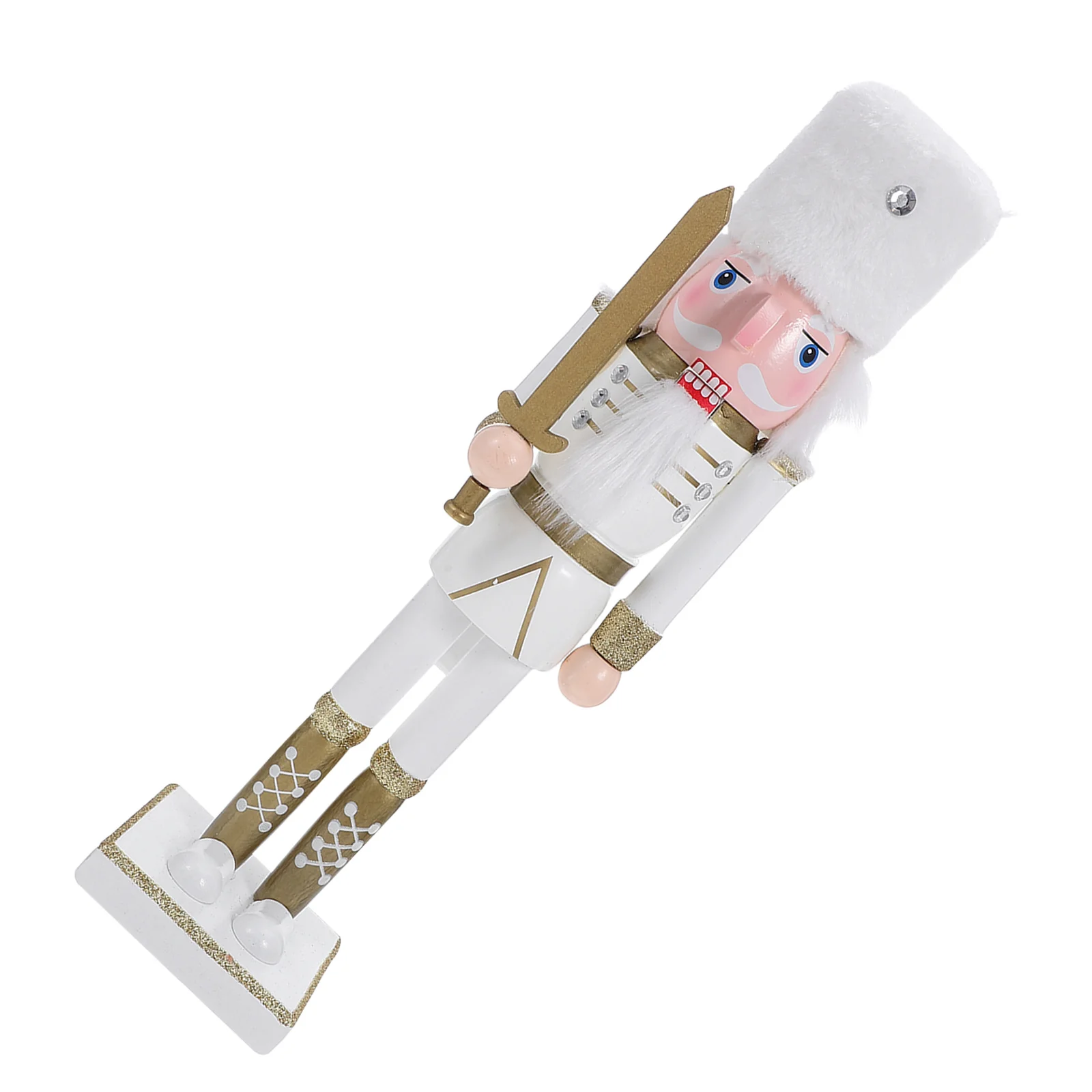 Christmas Nutcracker Soldier Classic Wooden Puppet Bright Colors Stable Base Festive Table and Windowsill Decoration Holiday
Christmas Nutcracker Soldier Classic Wooden Puppet Bright Colors Stable Base Festive Table and Windowsill Decoration Holiday