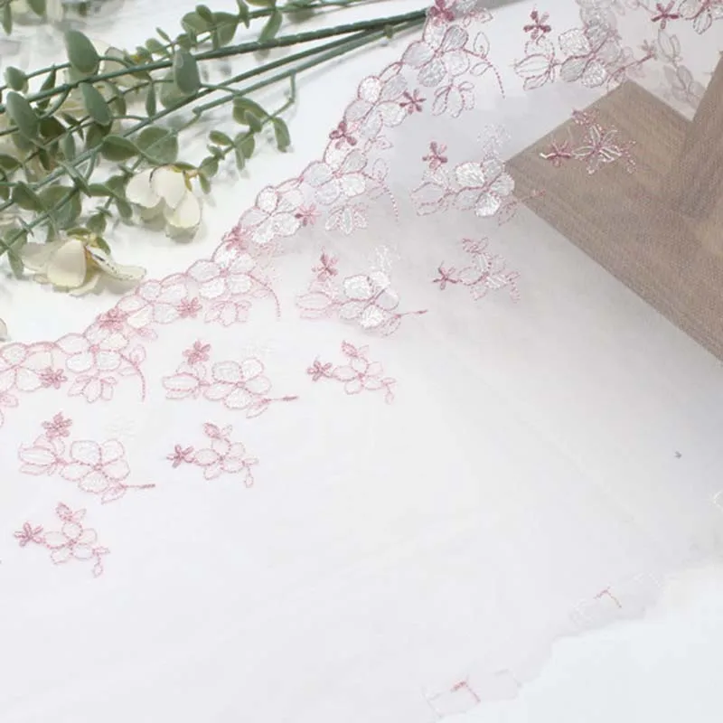 58Yards Floral Embroidery Lace Trim Fabric Ribbon Clothing Accessories Dress Sleeve Sewing Lingerie High Quality
58Yards Floral Embroidery Lace Trim Fabric Ribbon Clothing Accessories Dress Sleeve Sewing Lingerie High Quality