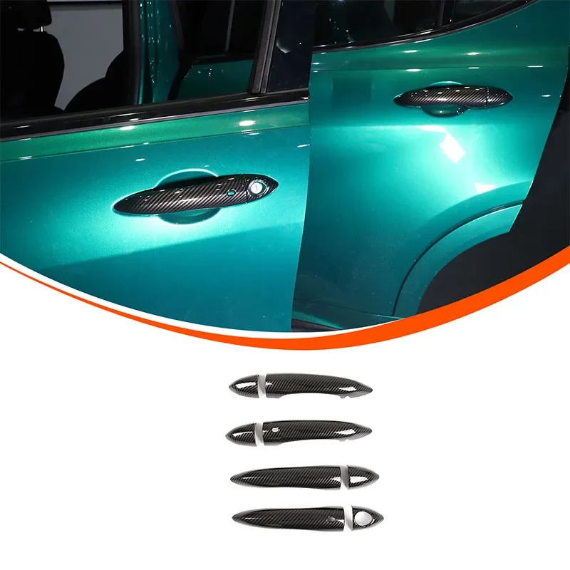 For Alfa Romeo Tonale 2022 Accessories ABS Carbon Fiber Door Handle Cover Frame Exterior Trim Sticker
For Alfa Romeo Tonale 2022 Accessories ABS Carbon Fiber Door Handle Cover Frame Exterior Trim Sticker