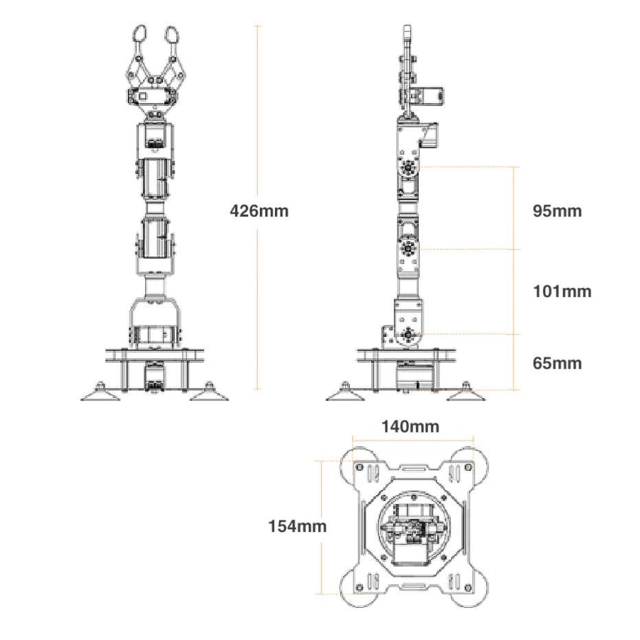 NEW AI Intelligent Robotic Arm XArm 1S With Bus Servo for Robotics and Programming Learning
NEW AI Intelligent Robotic Arm XArm 1S With Bus Servo for Robotics and Programming Learning