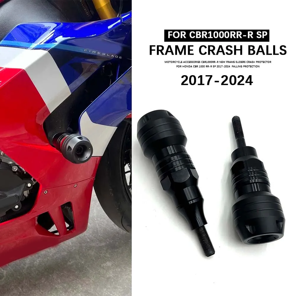 New Frame Sliders Crash Protector For Honda CBR1000RR-R SP 2017-2024 Motorcycle Engine Crash Protection Aluminum Crash Balls
New Frame Sliders Crash Protector For Honda CBR1000RR-R SP 2017-2024 Motorcycle Engine Crash Protection Aluminum Crash Balls 