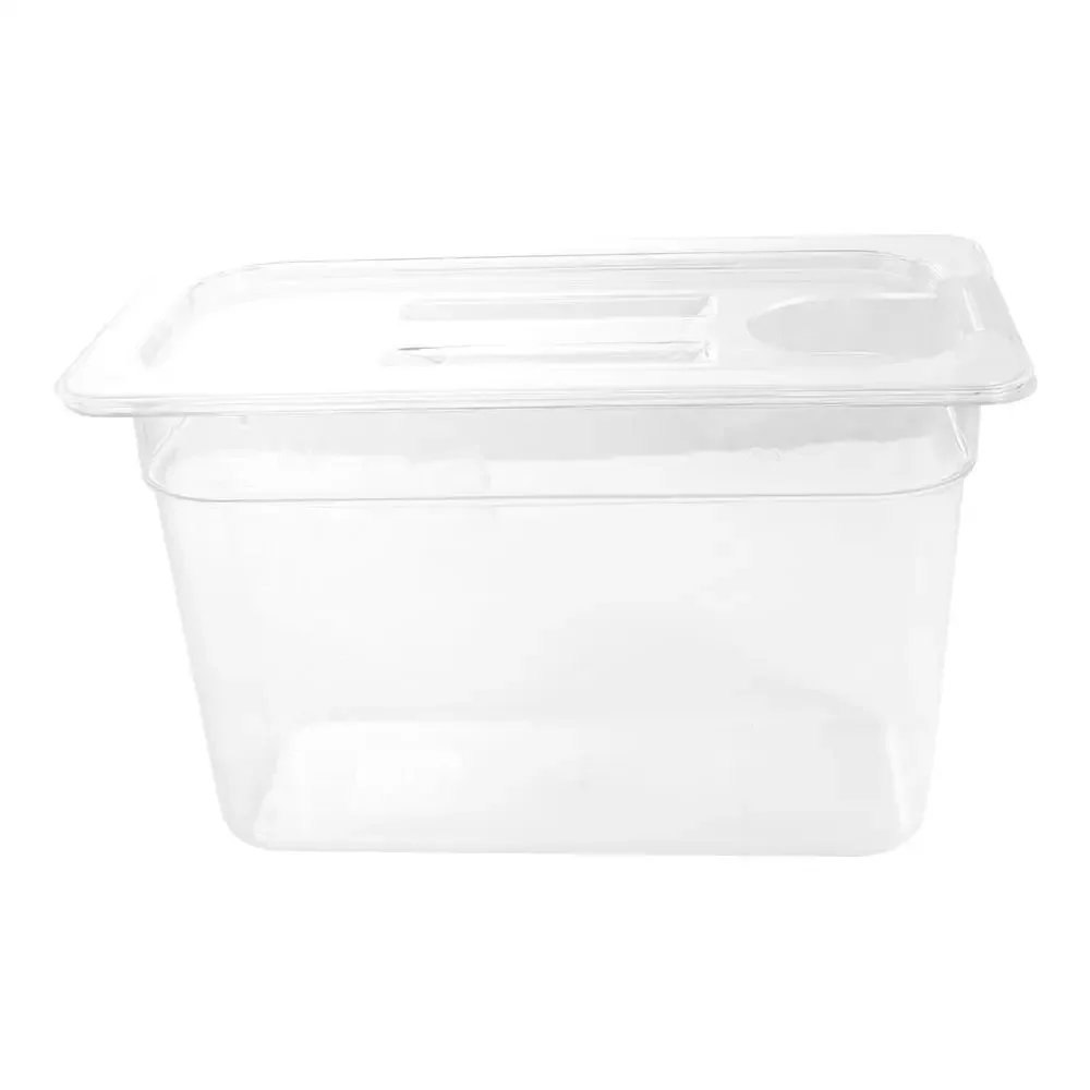6L Sous Vide Cooker Container Food Grade Material Transparent Sous Vide Culinary Water Tank Heat Insulation Sound Insulation
6L Sous Vide Cooker Container Food Grade Material Transparent Sous Vide Culinary Water Tank Heat Insulation Sound Insulation