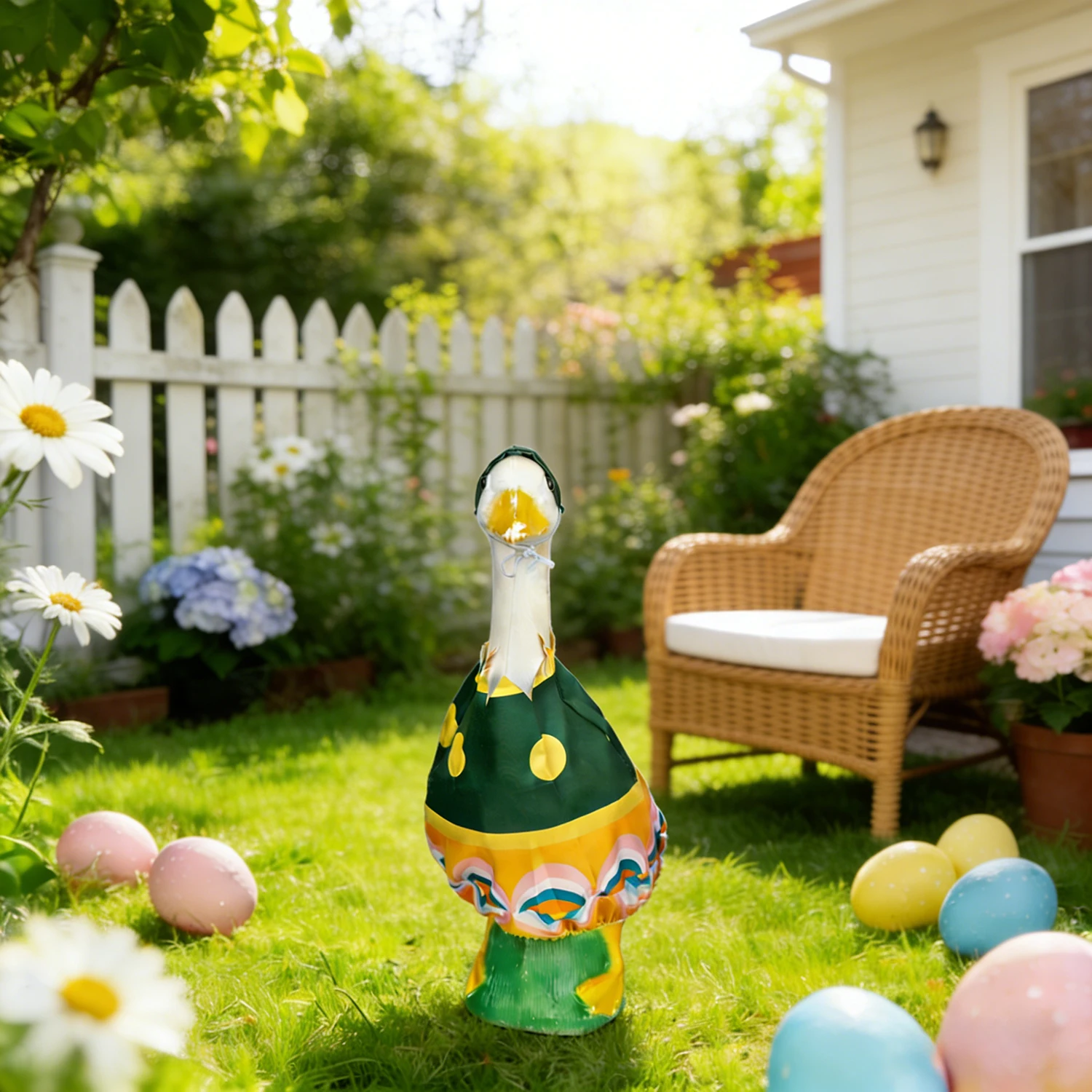 Пасхальный наряд для гуся: цветочный декор для газона, веранды, одежда для гуся для большой статуи 23 дюйма, украшение для улицы, патио, двора, газона, пасхальные яйца
Пасхальный наряд для гуся: цветочный декор для газона, веранды, одежда для гуся для большой статуи 23 дюйма, украшение для улицы, патио, двора, газона, пасхальные яйца