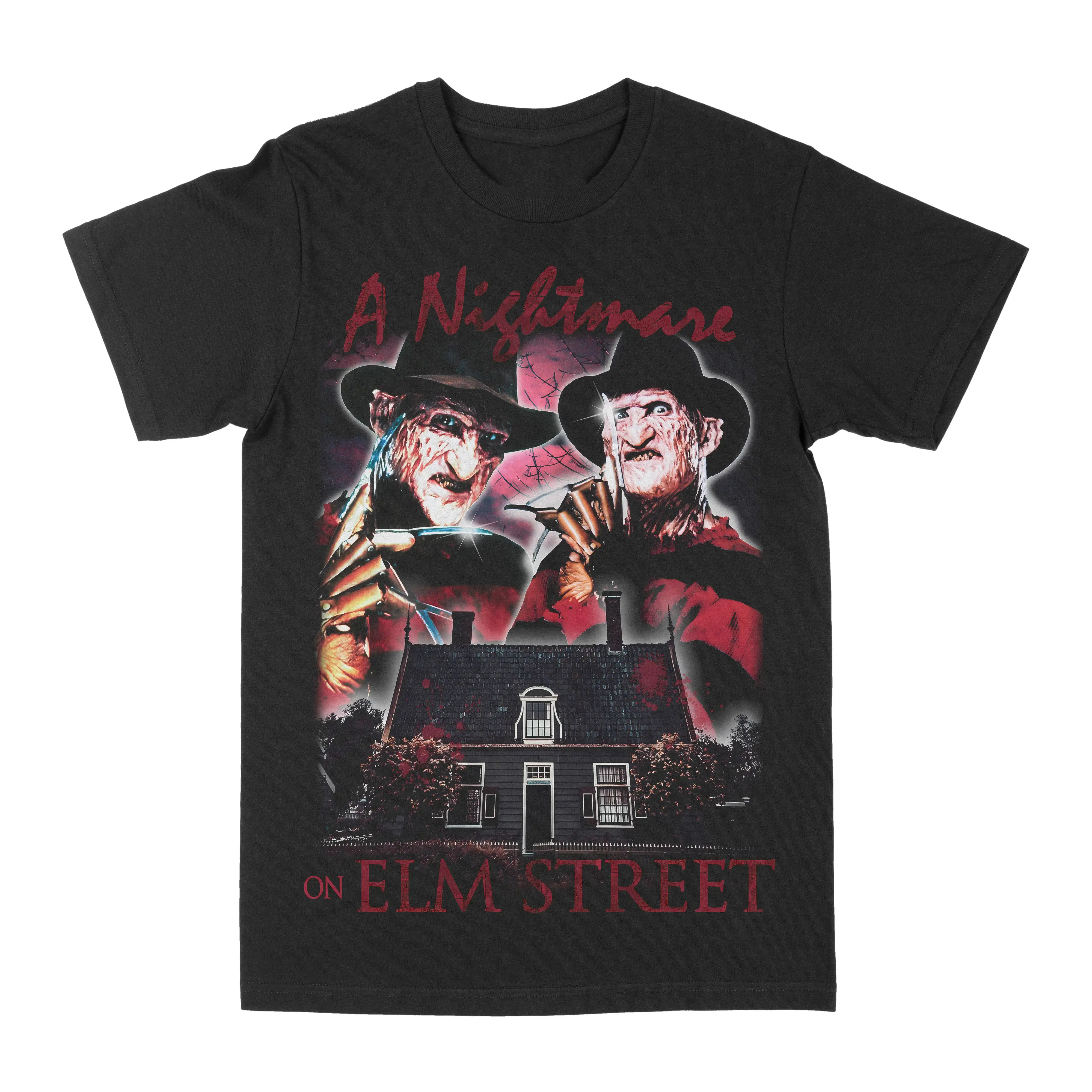 Elm Street's Nightmarish Peripheral Pattern Printed Summer Luxury Brand Pure Cotton Men's and Women's T-shirts Short Sleeves
Elm Street's Nightmarish Peripheral Pattern Printed Summer Luxury Brand Pure Cotton Men's and Women's T-shirts Short Sleeves