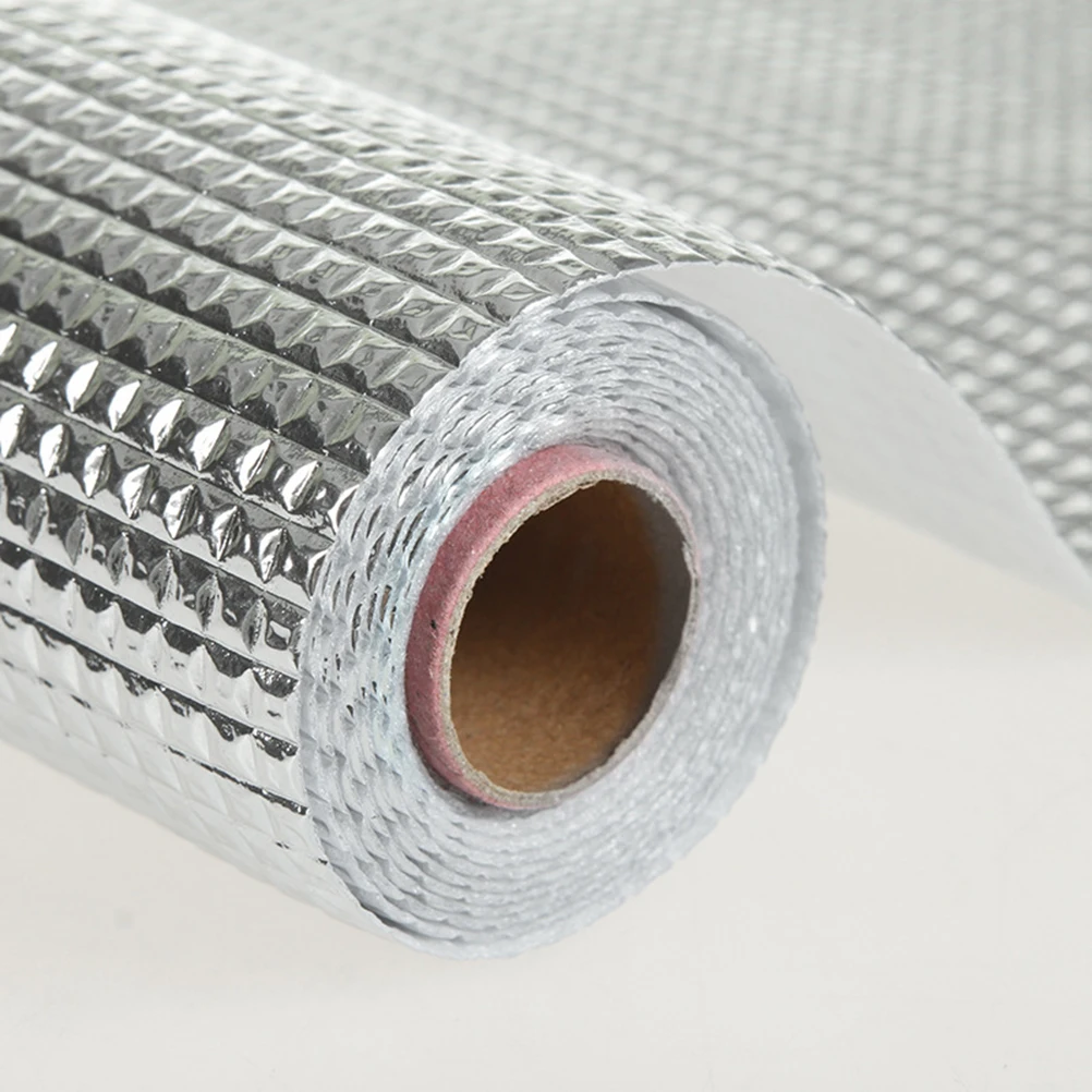 Multifunctional Aluminum Foil Pad Oil Proof Waterproof Mat for Kitchen Cabinets Countertop Shelves 60x300cm Freely Cut
Multifunctional Aluminum Foil Pad Oil Proof Waterproof Mat for Kitchen Cabinets Countertop Shelves 60x300cm Freely Cut