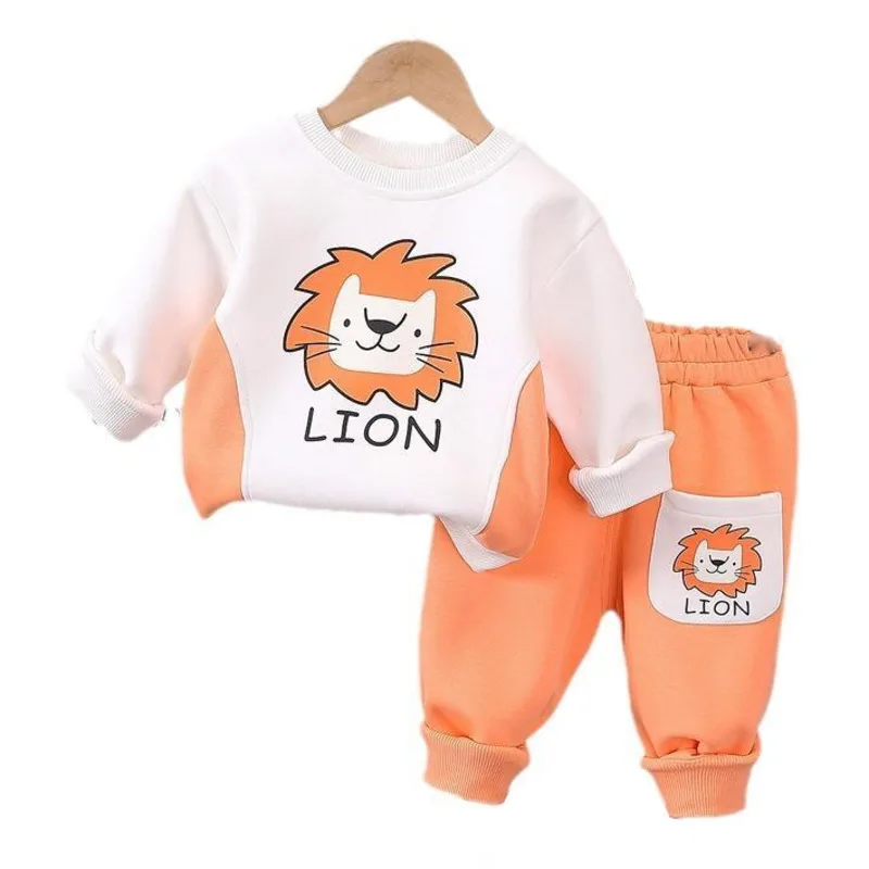 New Spring Autumn Baby Boys Clothes Suit Children Girls Casual T-Shirt Pants 2Pcs/Sets Toddler Sports Costume Kids Tracksuits
New Spring Autumn Baby Boys Clothes Suit Children Girls Casual T-Shirt Pants 2Pcs/Sets Toddler Sports Costume Kids Tracksuits