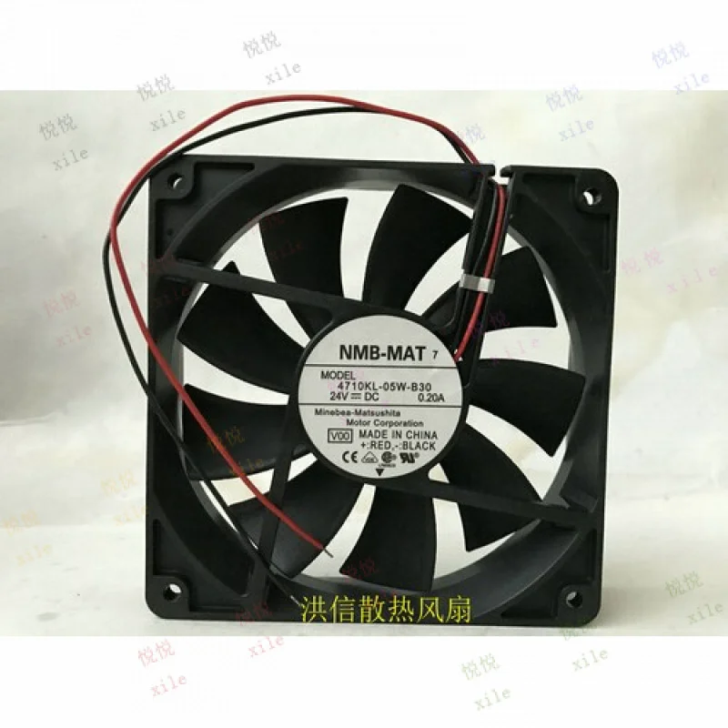 L+ 1pcs for NMB-MAT 12025 4710KL-05W-B30 24V 0.20A Inverter cooling fan
L+ 1pcs for NMB-MAT 12025 4710KL-05W-B30 24V 0.20A Inverter cooling fan