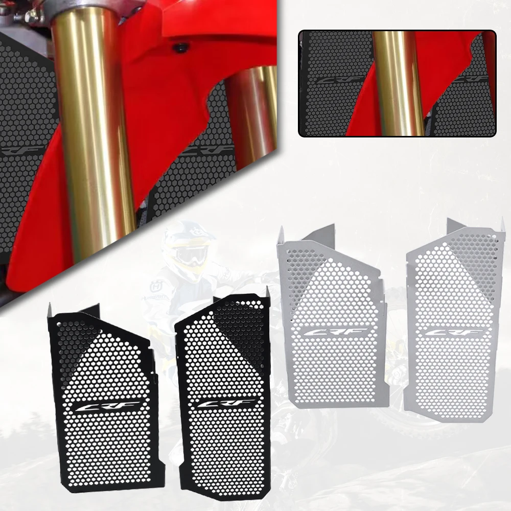 New Motorcycle Radiator Guard Grille Protection Cover For Honda CRF450L CRF450X 2019-2021 2023 2024 CRF450RL 2021-2022-2023-2024
New Motorcycle Radiator Guard Grille Protection Cover For Honda CRF450L CRF450X 2019-2021 2023 2024 CRF450RL 2021-2022-2023-2024