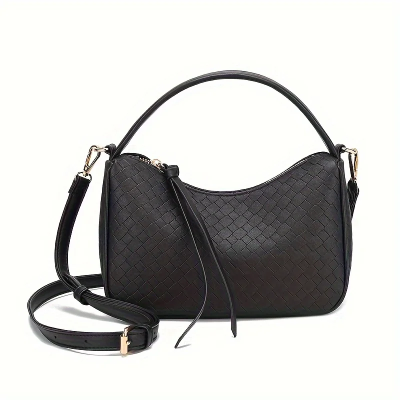 Fashion Shoulder Bag, Trendy PU Leather Crossbody Handbag, Versatile Design Hobo Purse With Adjustable Strap
Fashion Shoulder Bag, Trendy PU Leather Crossbody Handbag, Versatile Design Hobo Purse With Adjustable Strap