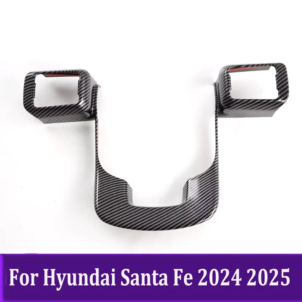 Car Inner Accessories Carbon Fiber Steering Wheel Protective Cover Trim Sticker For Hyundai Santa Fe 2024 2025
Car Inner Accessories Carbon Fiber Steering Wheel Protective Cover Trim Sticker For Hyundai Santa Fe 2024 2025