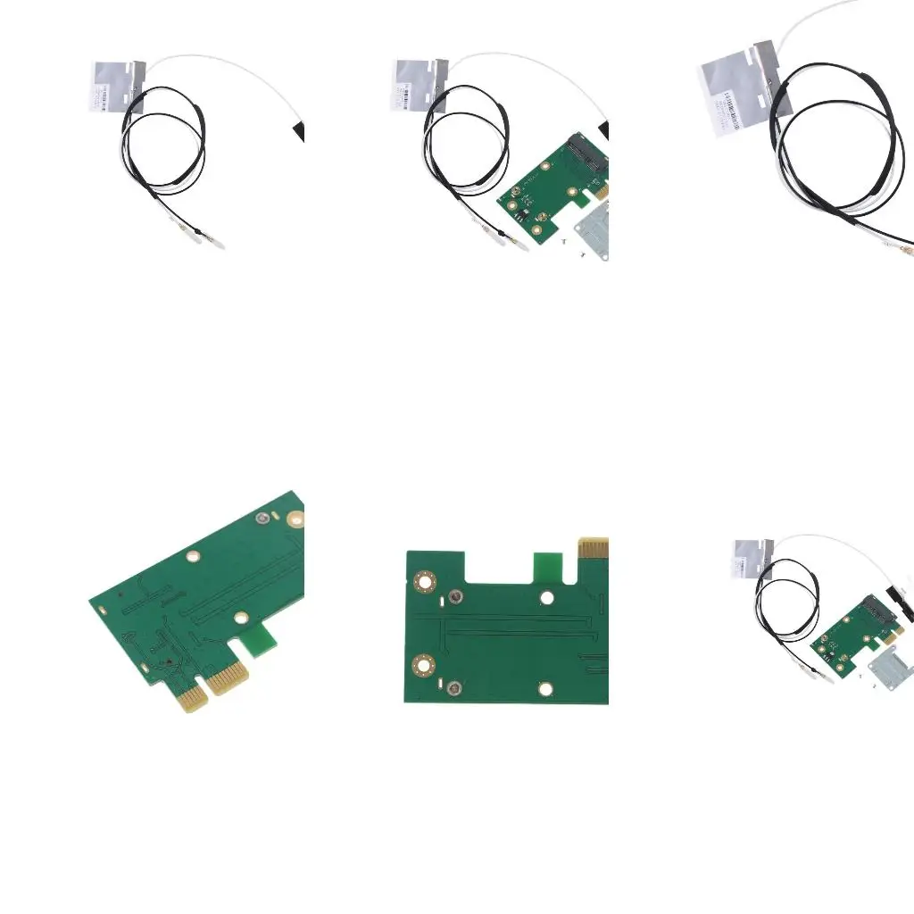 Mini PCI-E to PCI-E Adapter Card
Mini PCI-E to PCI-E Adapter Card