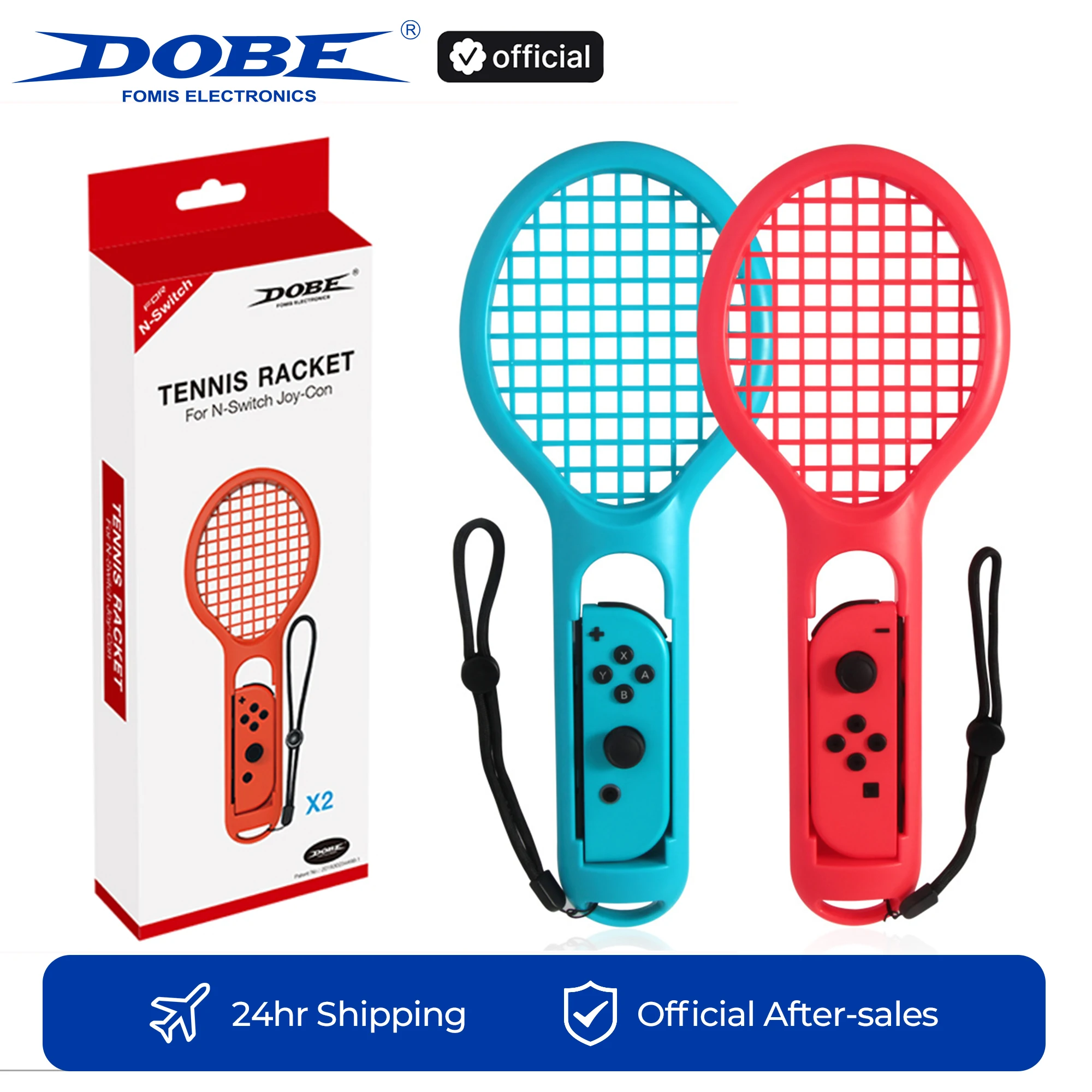DOBE Tennis Racket for Switch/Switch Oled Joy-Con, Sports Game Kit Handle Holder for Switch for Switch Oled Joy-Pad
DOBE Tennis Racket for Switch/Switch Oled Joy-Con, Sports Game Kit Handle Holder for Switch for Switch Oled Joy-Pad
