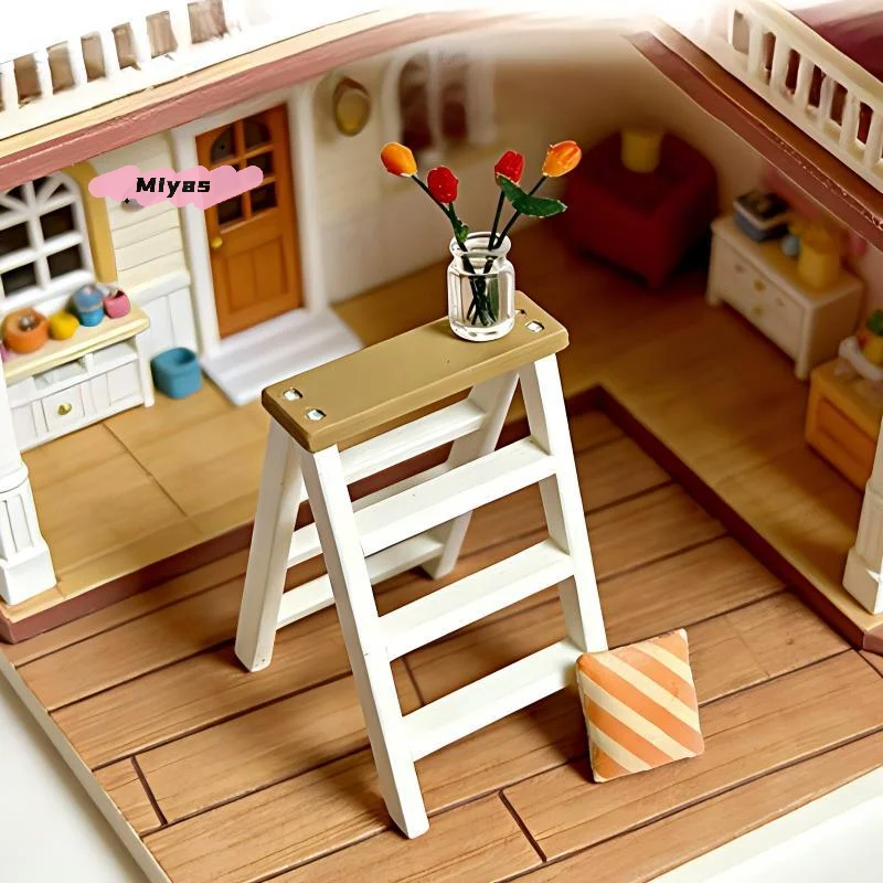 【M】Miniature Ladder 1/12 Dollhouse Ladder Shelf Model Doll Furniture Decor Doll House Micro Scene Construction Props
【M】Miniature Ladder 1/12 Dollhouse Ladder Shelf Model Doll Furniture Decor Doll House Micro Scene Construction Props