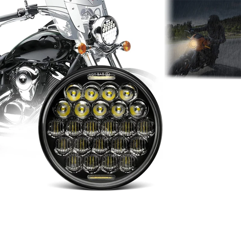 Universal 5.75 Inch Led Car Motorcycle Headlight IP67 Waterproof For Harley Sportster Dyna Iron 883 Triumph Lamp Headlamp
Universal 5.75 Inch Led Car Motorcycle Headlight IP67 Waterproof For Harley Sportster Dyna Iron 883 Triumph Lamp Headlamp