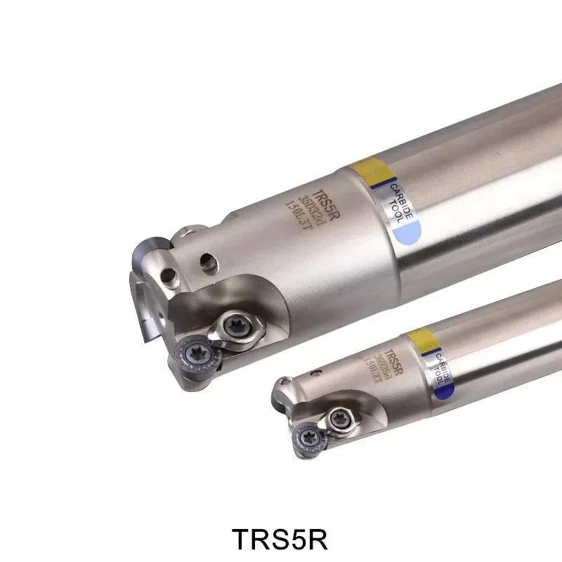 TRS5R Milling Fast Feed Cutter Lengthened RDMT10T3MOTN Handle Alloy Cnc Hardened Aseismic Rod Machine Inserts Tool milling
TRS5R Milling Fast Feed Cutter Lengthened RDMT10T3MOTN Handle Alloy Cnc Hardened Aseismic Rod Machine Inserts Tool milling